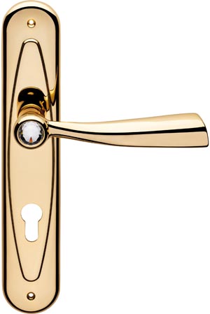 Maniglia con placca art.955 - Linea Calì