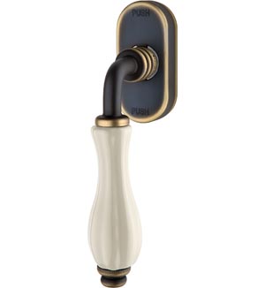 Оконная ручка с невидимой системой анти-взлом SmartBlock - Linea Calì