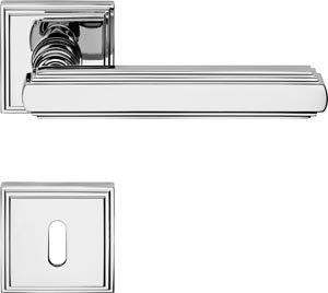 Door handle on rose art.016 - Linea Calì