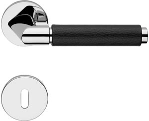 Дверная ручка на уменьшенной розетке art.025 - Linea Calì