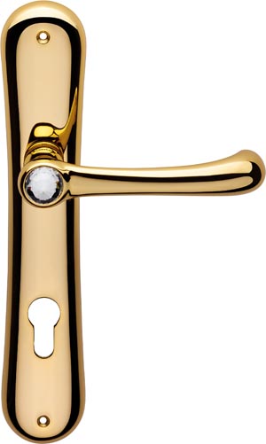 Maniglia con placca art.860 - Linea Calì