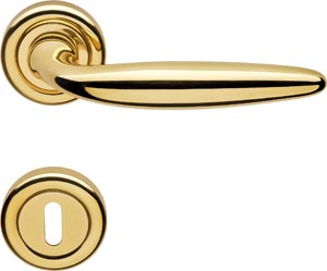 Door handle on roses art.103 - Linea Calì