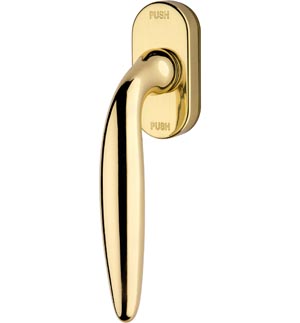 Window handle with DK SmartBlock movement - Linea Calì