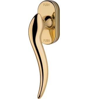 Оконная ручка с невидимой системой анти-взлом SmartBlock - Linea Calì