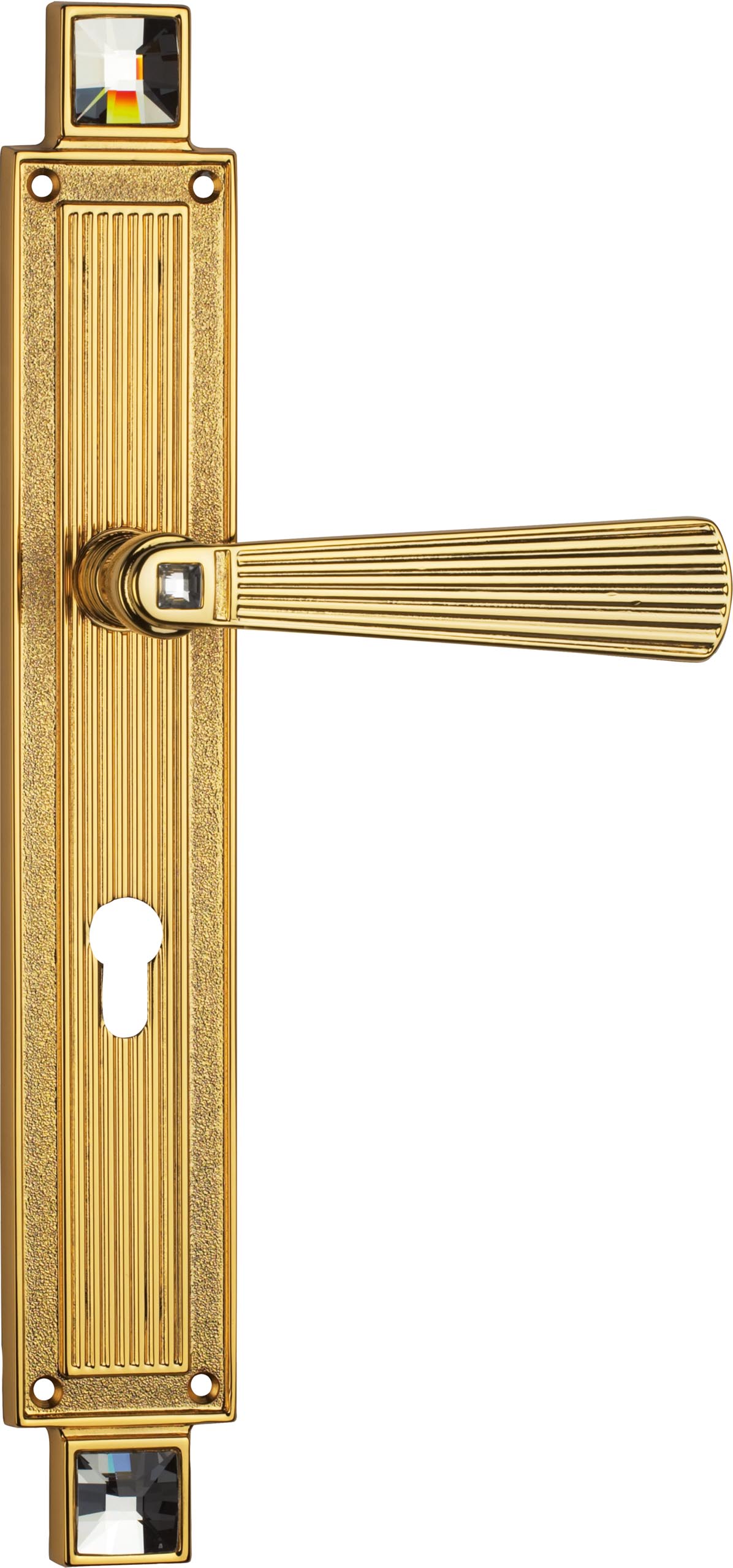 Maniglia con placca art.1056 - Linea Calì