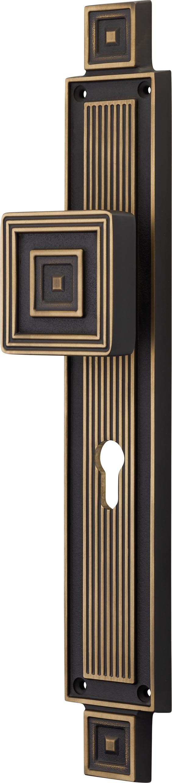 Haustürknauf mit Schild auf Schild art.1055 - Linea Calì