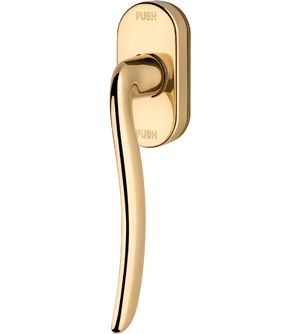 Оконная ручка с невидимой системой анти-взлом SmartBlock - Linea Calì