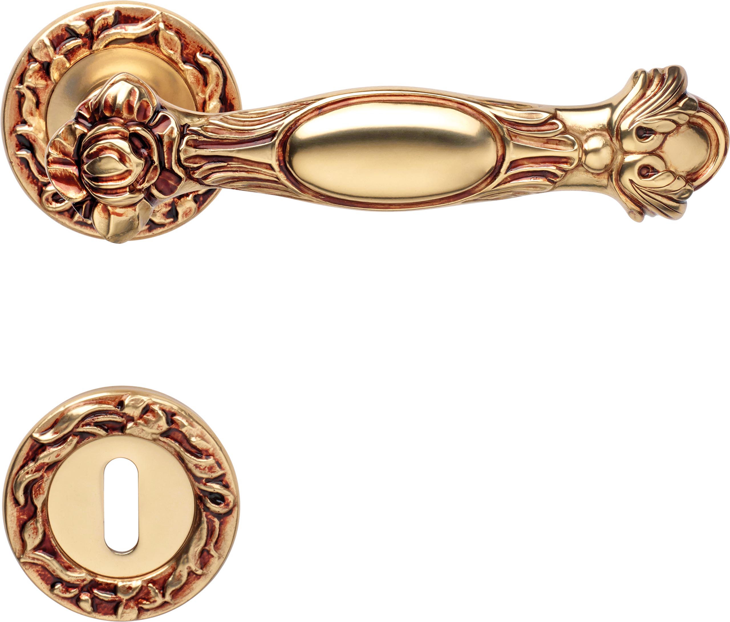 Дверная ручка Small на розетке art.113 - Linea Calì