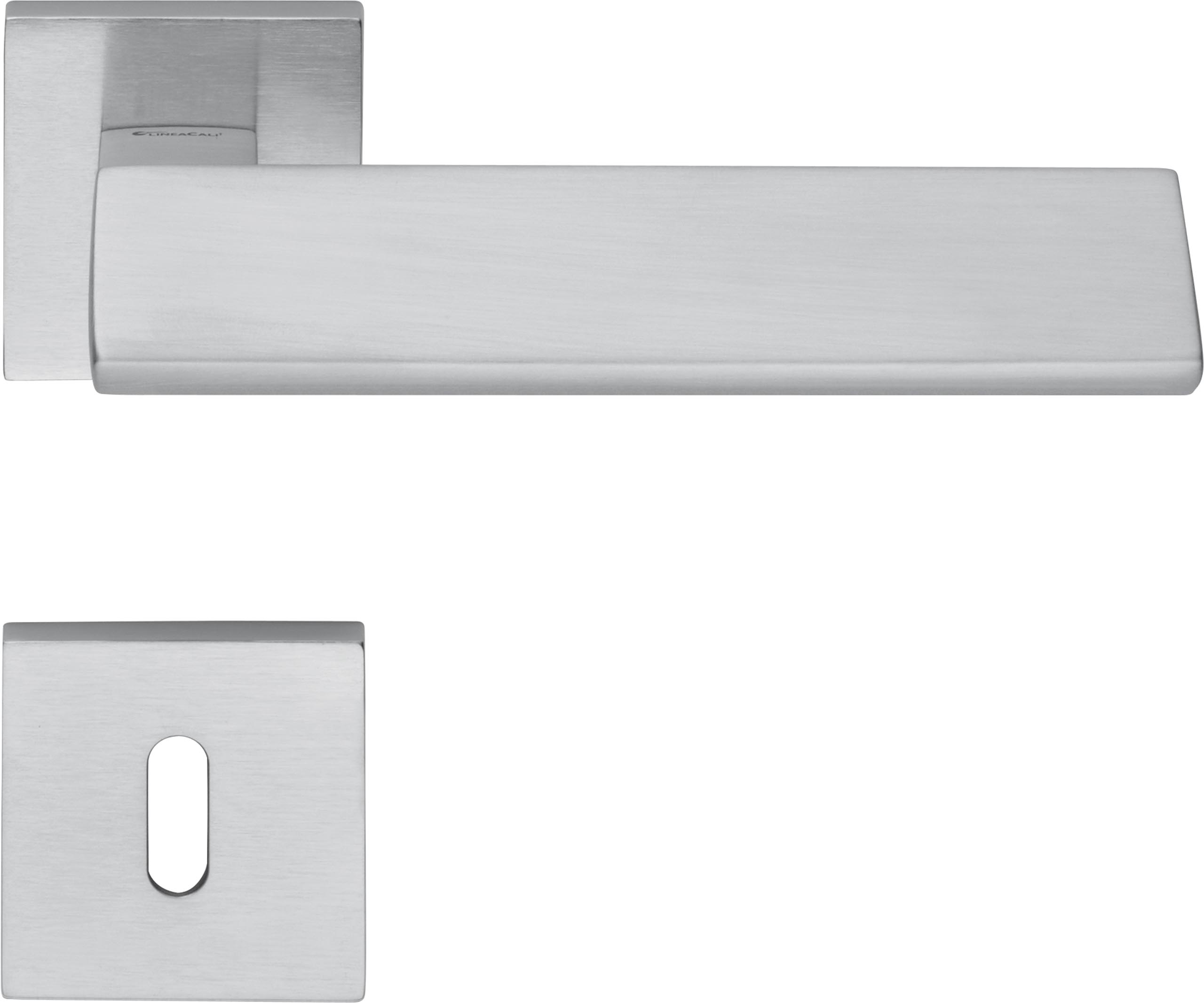 Дверная ручка на уменьшенной розетке art.024 - Linea Calì