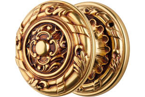 Ручка-кноб неповоротная на розетке art.1285 - Linea Calì