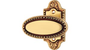 Ручка-кноб неповоротная на розетке art.010 - Linea Calì