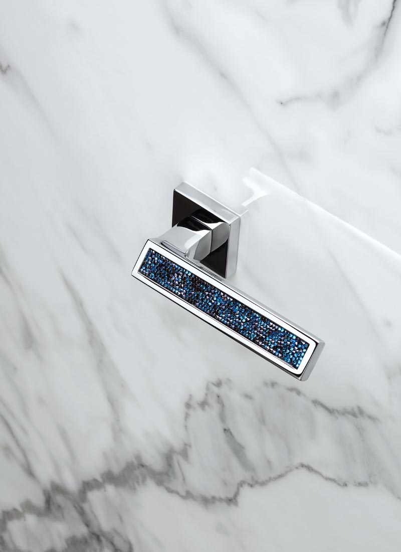 Riflesso Rocks - Maniglie per porte con cristalli Swarovski® - Linea Calì