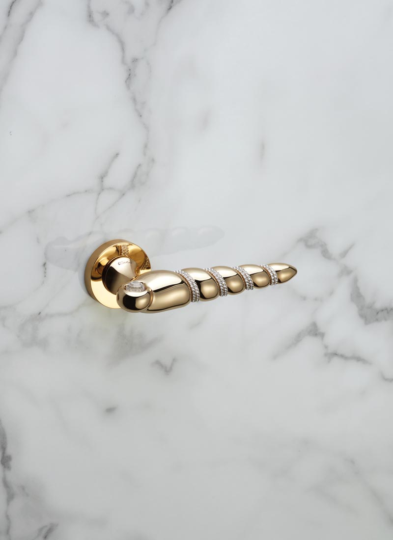Shell Mesh - Maniglie per porte con cristalli Swarovski® - Linea Calì