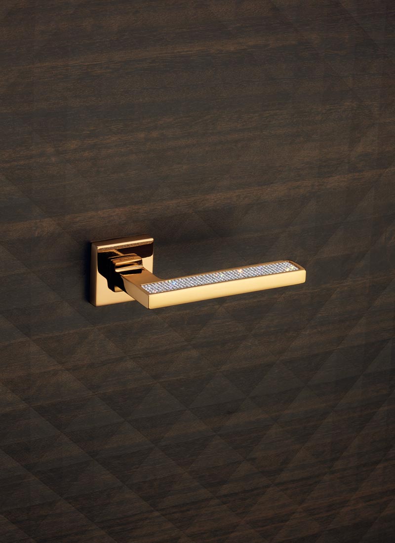 Sintesi Mesh - Maniglie per porte con cristalli Swarovski® - Linea Calì