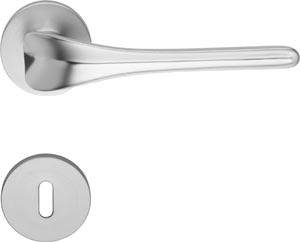 Дверная ручка на уменьшенной розетке art.025 - Linea Calì