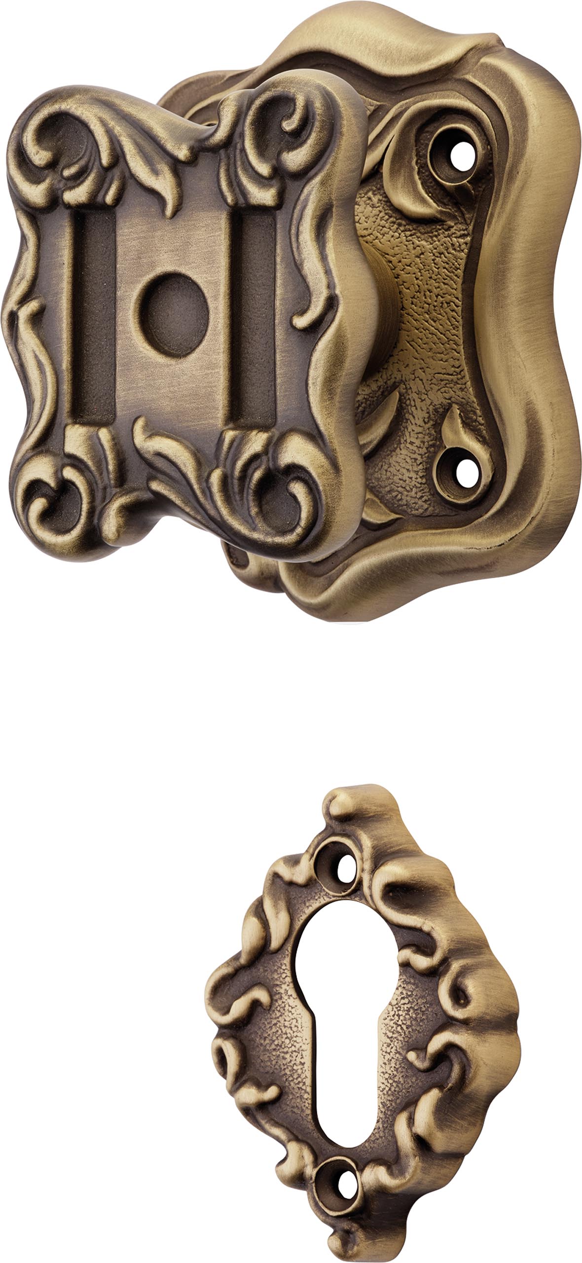 Pomolo a girare con rosone art.092 - Linea Calì