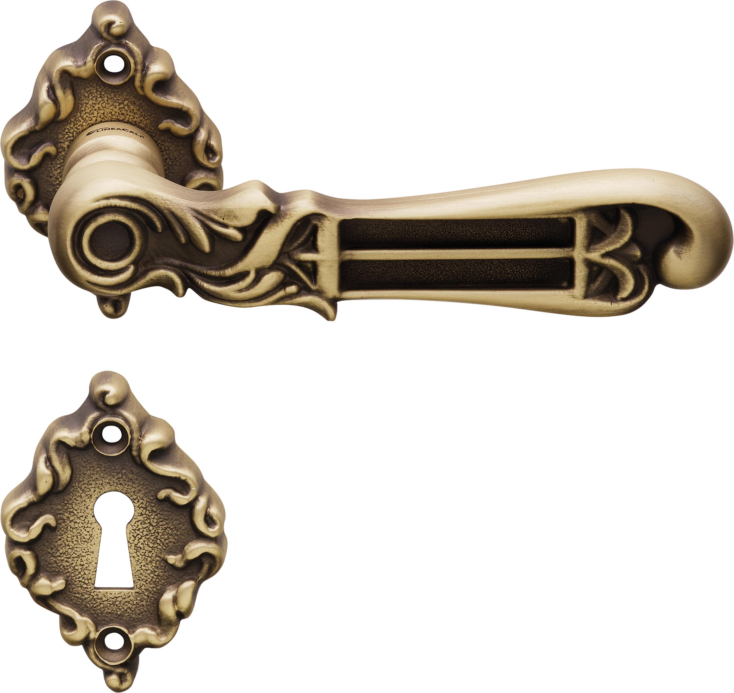 Maniglia con rosetta art.018 - Linea Calì