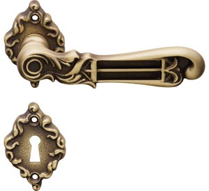 Maniglia con rosetta art.018 - Linea Calì